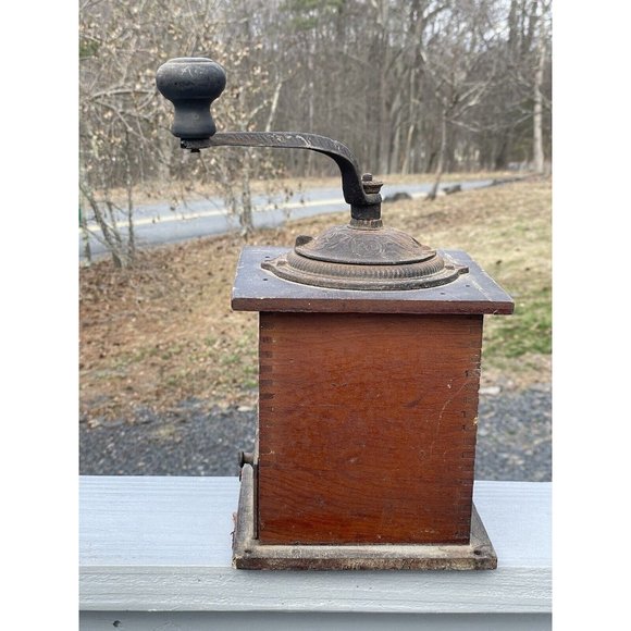 Antique Imperial Arcade Home Coffee Mill Grinder No. 767 Circa Late 1800’s - Picture 13 of 16
